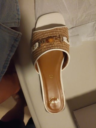 Sandalias V°73 Beige/Blanco Talla 39