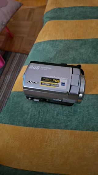 Videocámara Sony HDD 80GB Plata/Negra