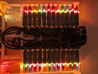 Pack 3 Guirnaldas Luces Navidad Vintage
