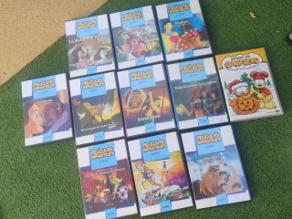 Lote 10 Películas Infantiles DVD (Español)