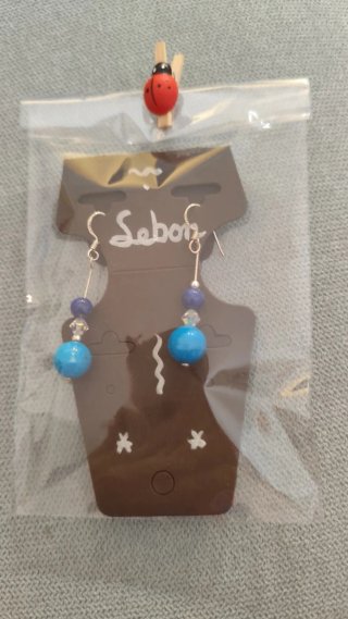 Pendientes artesanales Lebon