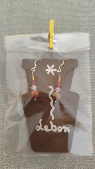 Pendientes artesanales Lebon