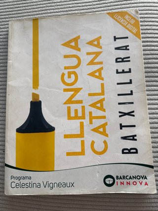 Celestina Vigneaux. Batxillerat. Llengua catalana