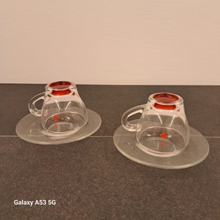 2 Tazzine Bialetti con piattino - Nuove