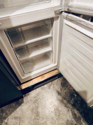 Frigorífico nevera congelador blanco