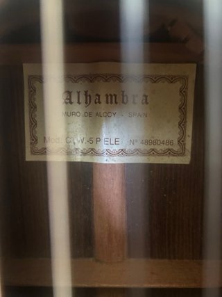 Guitarra Alhambra Clásica