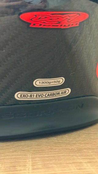Casco Scorpion Exo R1 EVO Carbon Air