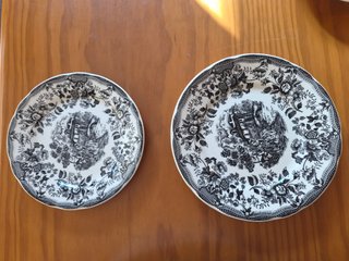 Vajilla IronStone TableWare Underglaze Negro