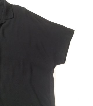 Massimo Dutti / Blusón negro fluido L