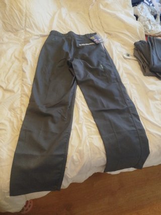 Pantalón de trabajo gris nuevo