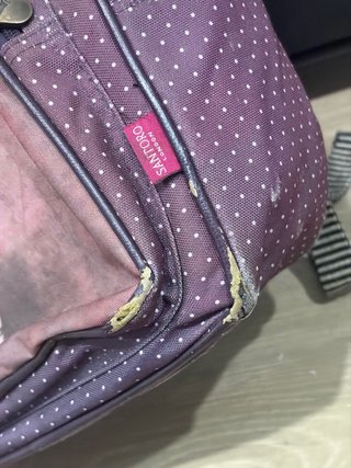 Mochila Santoro Gorjuss Escolar Rosa Lunares