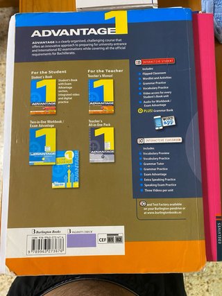 Student’s book de Inglés de 1º de Bachillerato