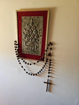 Rosario de Madera con Cruz