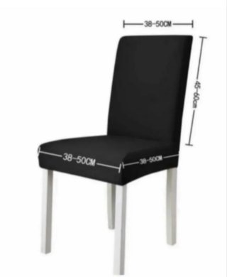 4 Fundas Sillas Comedor Beige