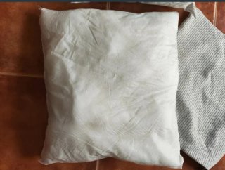 Pack 2 cojines 45x45 cm funda + relleno