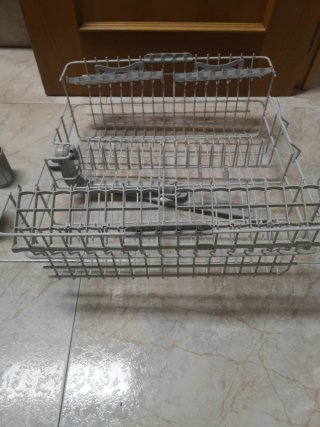Cestas arriba y abajo completas para lavavajillas