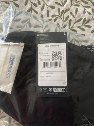 Riñonera Arcteryx Heliad 6L Negra Nueva