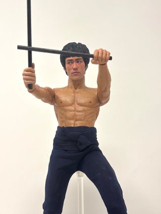 Bruce Lee Figura Custom 1/6 "Enter The Dragon"