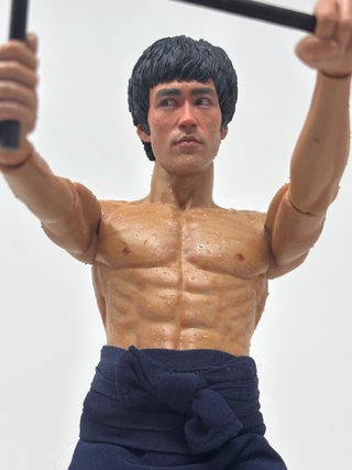 Bruce Lee Figura Custom 1/6 "Enter The Dragon"