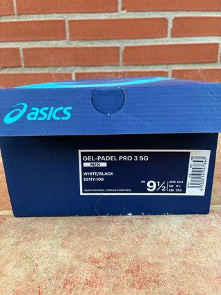 Zapatillas Asics Gel Padel Pro Talla 43,5