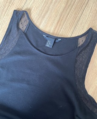Vestido negro H&M tirantes