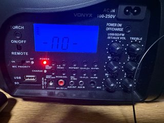 VONYX ST 016 Amplificador linterna Inalámbrico