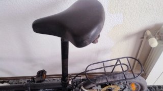 Bicicleta Plegable 20 pequeña Negra