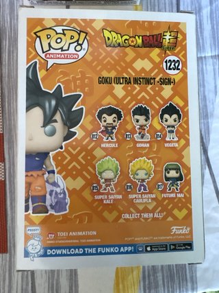 Funko Pop Goku Ultra Instinct 1232