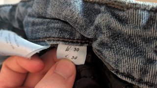 Pantalón vaquero azul marino