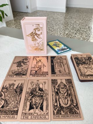 Tarot Rose Gold Edición Limitada Nuevo