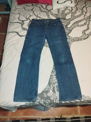 Pantalón vaquero Levi's azul 501