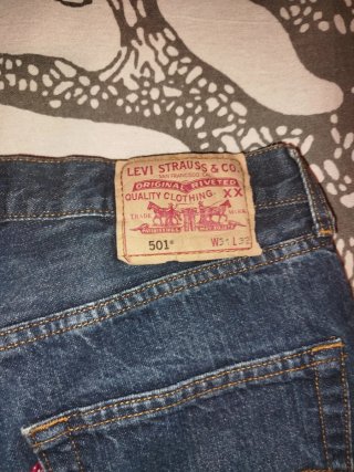 Pantalón vaquero Levi's azul 501