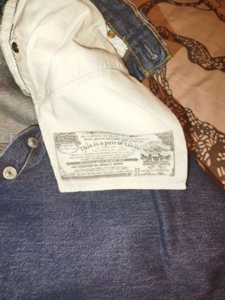 Pantalón vaquero Levi's azul 501