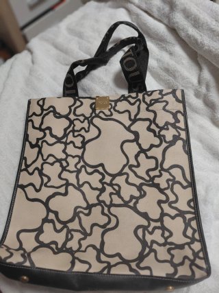 Bolso Tous Beige y Negro