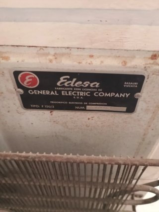 Nevera Edesa Vintage