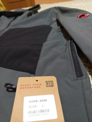 Chaqueta Mammut Softshell Hombre Talla L
