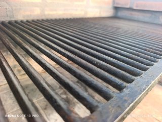 Parrilla Barbacoa Metal Negra