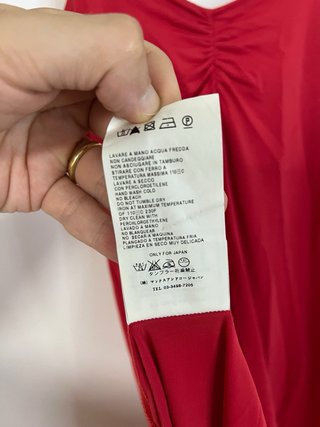 Max Mara Abito Lungo Taglia M/L Rosso