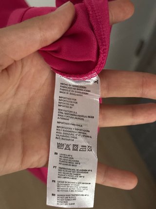 Camiseta Roly Deportiva Rosa Talla M Mujer