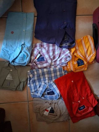 Lote 8 Camisas Hombre Talla S Nuevas