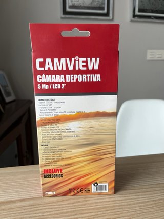 Cámara Deportiva CAMVIEW HD 720p