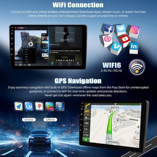 Radio Android 13 Coche BMW X3 E83