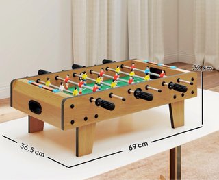 Futbolín de Madera para Mesa