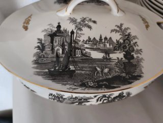 Vajilla La Cartuja de Sevilla 1958