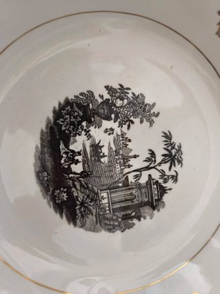 Vajilla La Cartuja de Sevilla 1958