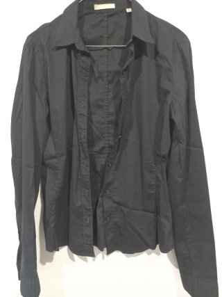 Camisa Massimo Dutti Negra