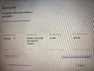 Chollo Fujitsu LIFEBOOK AH531 DE 8GB RAM.SSD 500GB