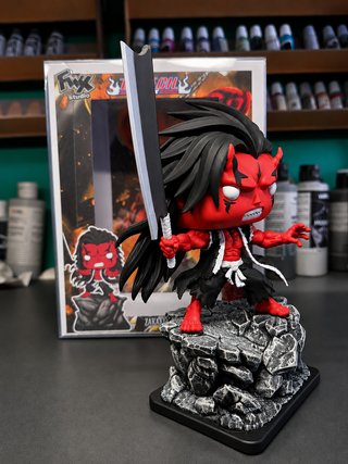 Funko Pop Zaraki Kenpachi Bankai Bleach Custom
