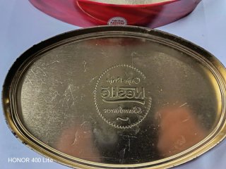 Antigua Caja Roja Nestlé Bombonera Chapa