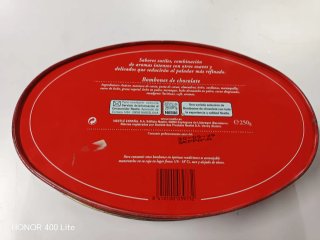 Antigua Caja Roja Nestlé Bombonera Chapa